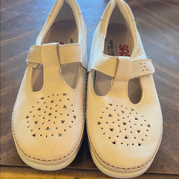 SAS Shoes - SAS Cream Comfort Shoes